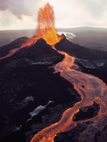 Kilauea Volcano Erupting
