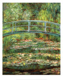 Die japanische Brücke in Giverny Kunstdruck