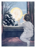 Buy Santa Claus Moon at AllPosters.com