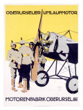 WWI, German Oberursel Aircraft Aviation