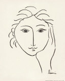 Buy Woman's Face Sketch II at AllPosters.com