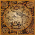 Antique world map