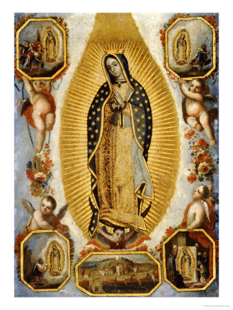 La Virgen de Guadalupe,