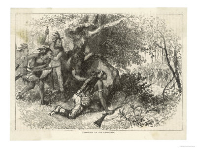 Cherokee Indians Ambush