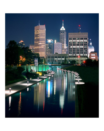 Indianapolis+skyline+art