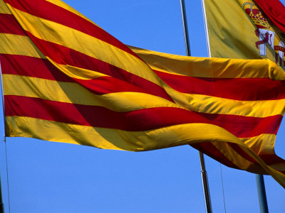 Catalan Flag, Barcelona, Spain