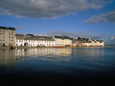 Long Walk View from Claddagh Quay, Galway Town, County Galway ...galway town 