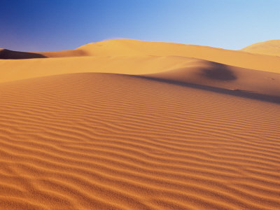 Sand Dune of the Erg Chebbi Sahara Desert Near Merzouga Morocco 