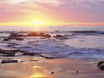 California+beach+sunset+pictures