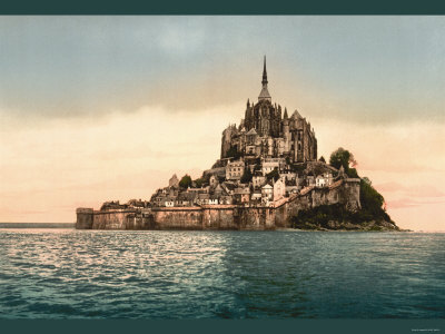 Mont St. Michel at High Tide