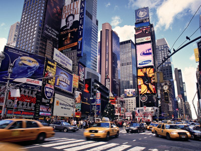 Times Square, New York City,