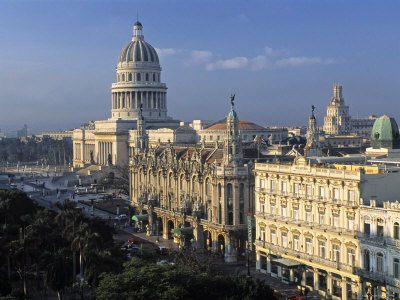Capitolio National Building Havana Cuba Photographic Print