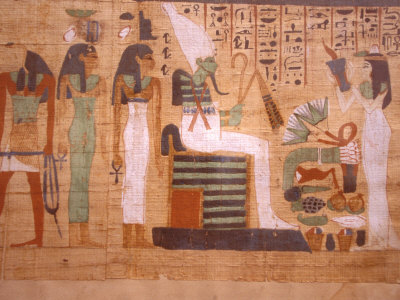 Ancient Papyrus, Cairo Museum