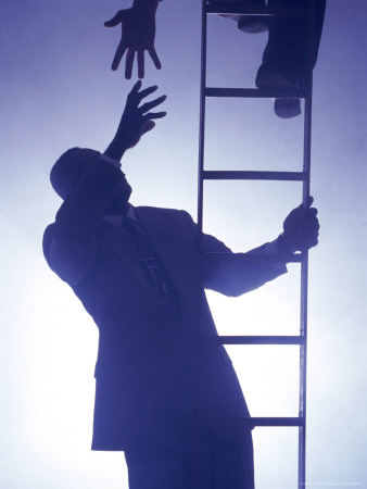 image: climbing the ladder