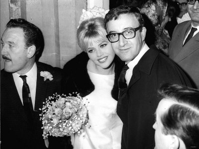Britt Ekland Swedish Model with Her Fomer Husband Peter Sellers Photographic