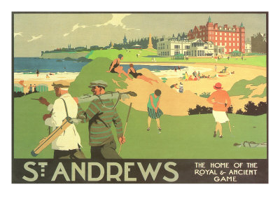 St. Andrews Golf Course Giclee