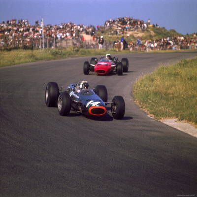 1966 Dutch Grand Prix Jackie Stewart in BRM Photographic Print
