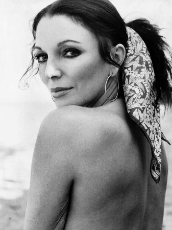 Joan Collins the Actress at the 1977 Cannes Film Festival June 1977 
