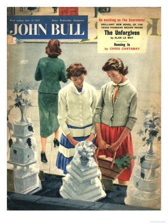 John Bull Women Friends Weddings Cakes Window Shopping Dreaming Magazine