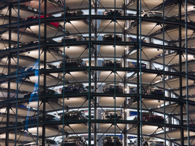 VW Auto Towers Autostadt Wolfsburg Lower Saxony Germany Photographic 