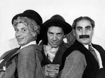 The Marx Brothers Harpo Marx Chico Marx Groucho Marx Late 1930s Premium