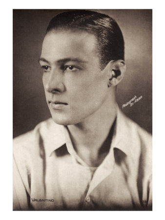 Rudolph Valentino Italian Born US film actor Great Silent Screen Idol of 