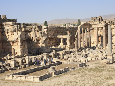 Baalbek Temple Complex, UNESCO World Heritage Site, Bekka Valley, Lebanon,