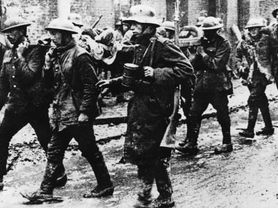 German Soldiers Marching
