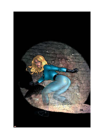 Marvel Knights 4 13 Cover Invisible Woman Premium Poster