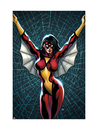 New Avengers 14 Cover Spider Woman Premium Poster
