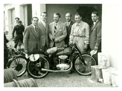 First Mondial Made Motorcycle Giclee Print First Mondial Made Motorcycle Giclee Print