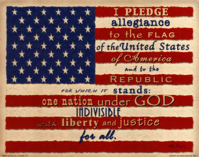 One Nation Under God Print at