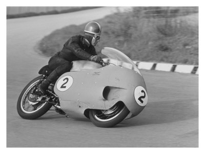 Moto Guzzi GP Dustbin Giclee Print Moto Guzzi GP Dustbin Giclee Print