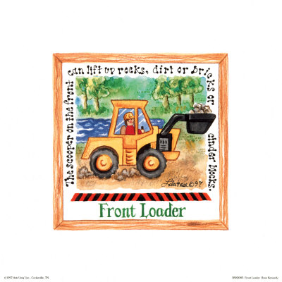 Front Loader Print Front Loader Print
