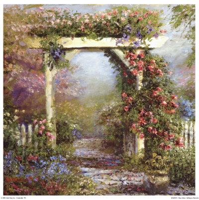 Rose Arbor Print Rose Arbor Print