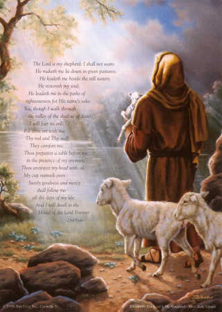 The Lord Is My Shepherd Print