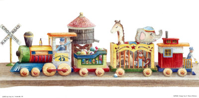 Vintage Toys II Print Vintage Toys II Print