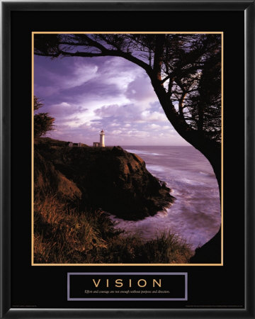 Vision - Lighthouse Framed Print Vision - Lighthouse Framed Print