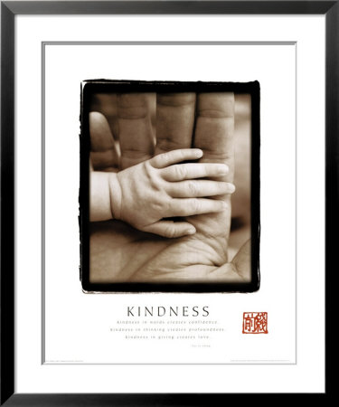 Kindness Framed Print Kindness Framed Print
