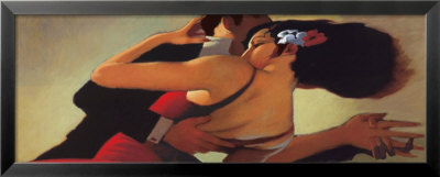 Tango Dancers Framed Print Tango Dancers Framed Print