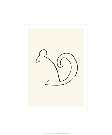 The Squirrel Serigraph The Squirrel Serigraph