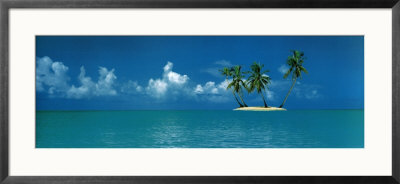 Tropical Island Framed Poster Tropical Island Framed Poster