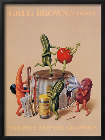 Cookin' Framed Print Cookin' Framed Print
