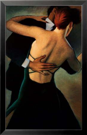 Evening in Jade Framed Print Evening in Jade Framed Print