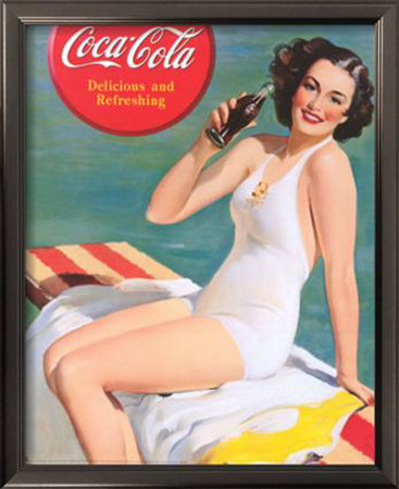 Coca-Cola Framed Poster Coca-Cola Framed Poster