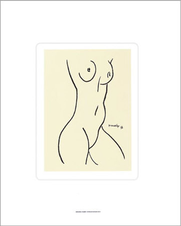 Nu, c.1952 Serigraph Nu, c.1952 Serigraph