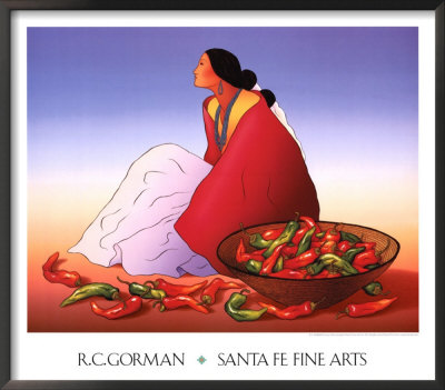 Navajo Chilis Framed Print Navajo Chilis Framed Print