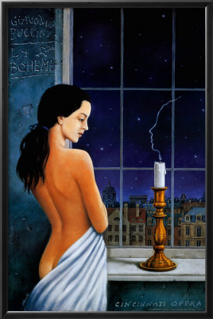 La Boheme Framed Print La Boheme Framed Print
