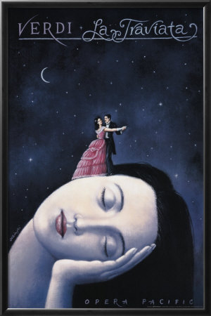 La Traviata Framed Print La Traviata Framed Print