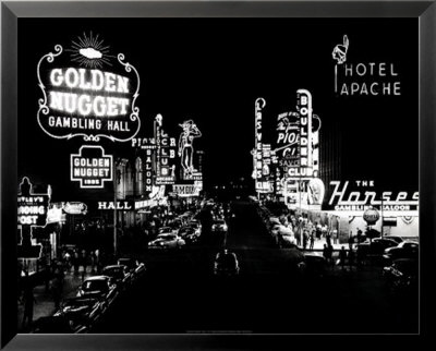 Vintage Vegas Framed Print Vintage Vegas Framed Print